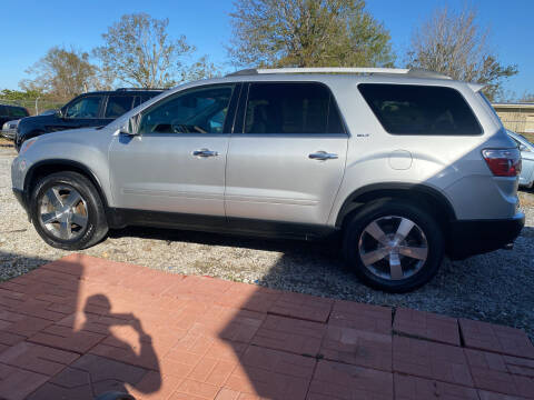 2012 GMC Acadia for sale at Bobby Lafleur Auto Sales in Lake Charles LA