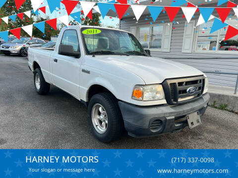 2011 Ford Ranger for sale at HARNEY MOTORS in Gettysburg PA