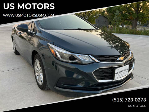 2017 Chevrolet Cruze for sale at US MOTORS in Des Moines IA