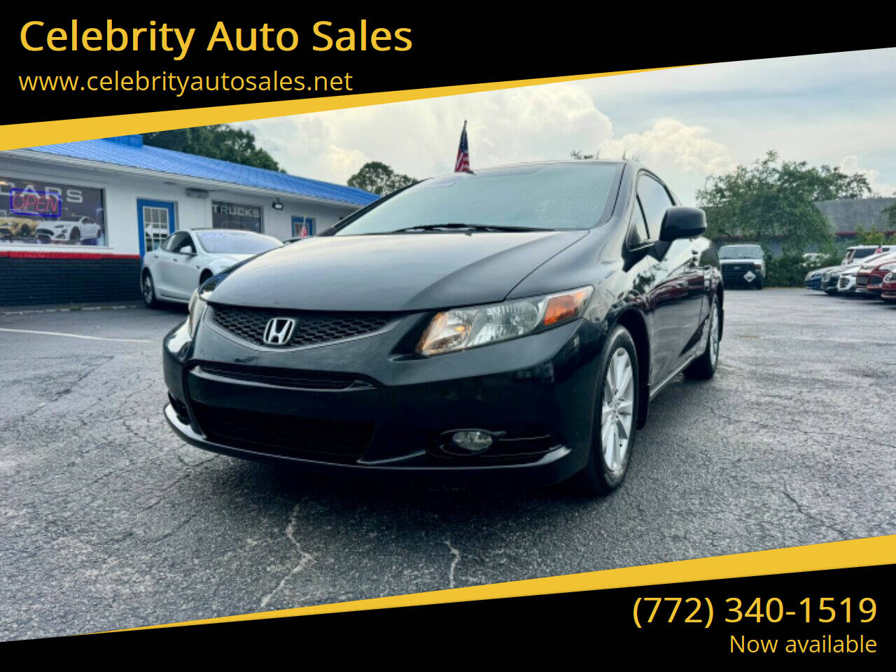 2012 Honda Civic for sale at Celebrity Auto Sales in Fort Pierce, FL