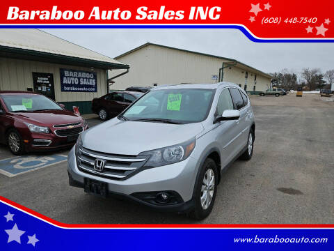 2012 Honda CR-V for sale at Baraboo Auto Sales INC in Baraboo WI