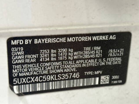 2019 BMW X7 xDrive50i