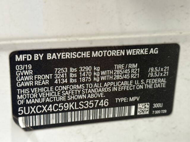 2019 BMW X7 xDrive50i