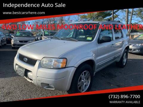 2004 Ford Escape for sale at Independence Auto Sale in Bordentown NJ