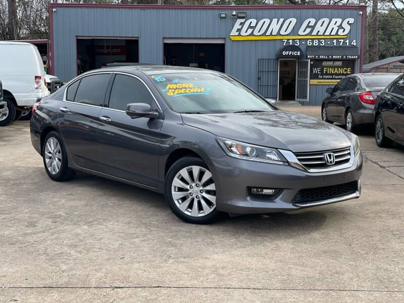2015 Honda Accord for sale at Econo Cars in Houston TX
