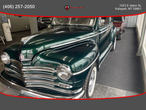 1948 Plymouth Plymouth Coupe for sale at Auto Solutions in Kalispell MT