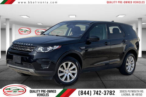 2017 Land Rover Discovery Sport for sale at Best Bet Auto in Livonia MI