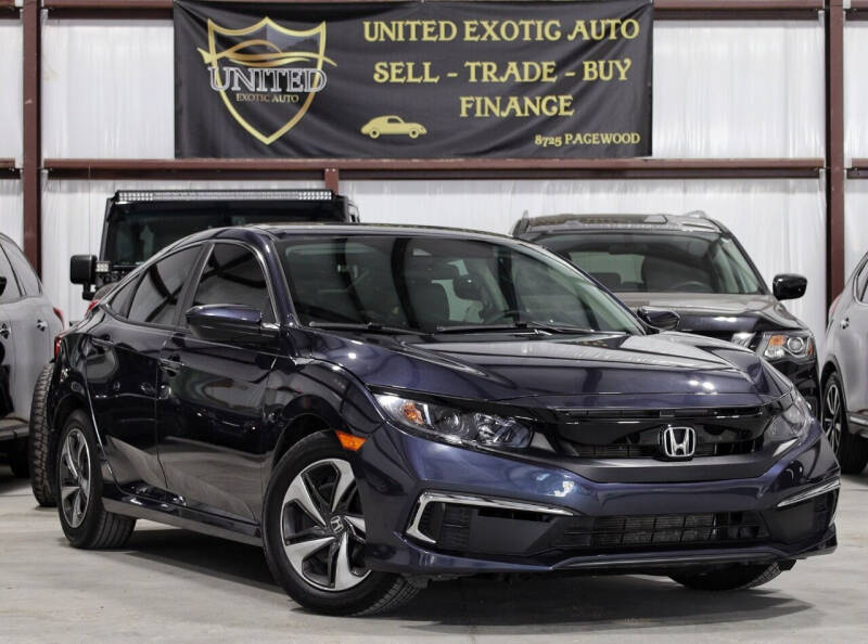 2019 Honda Civic for sale at United Exotic Auto in Houston TX