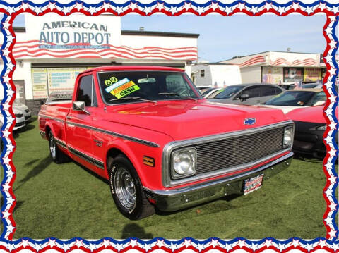 1969 Chevrolet C/K 10 Series for sale at American Auto Depot in Modesto CA
