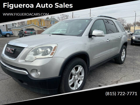 2007 GMC Acadia for sale at Figueroa Auto Sales in Joliet IL