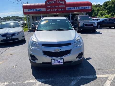 2013 Chevrolet Equinox for sale at Sandy Lane Auto Sales and Repair in Warwick RI