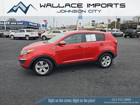 2013 Kia Sportage for sale at WALLACE IMPORTS OF JOHNSON CITY in Johnson City TN