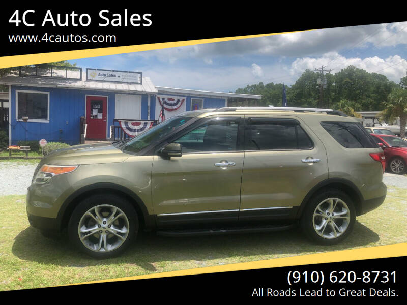 2013 Ford Explorer for sale at 4C Auto Sales in Wilmington NC