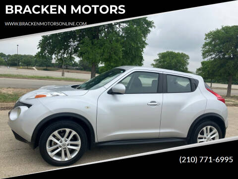 2014 Nissan JUKE for sale at BRACKEN MOTORS in San Antonio TX