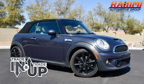 2012 MINI Cooper Convertible for sale at Rahimi Automotive Group in Yuma AZ