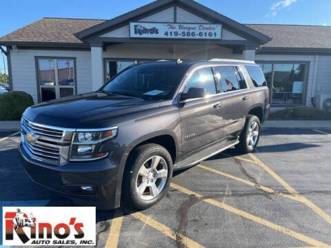 2015 Chevrolet Tahoe for sale at Rino's Auto Sales in Celina OH