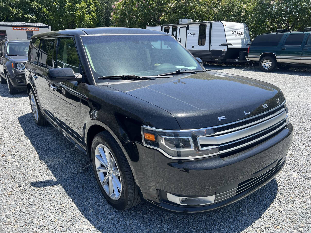 Black 2015 Ford Flex Limited Limited 4dr Crossover 2