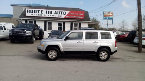 2012 Jeep Patriot for sale at ROUTE 119 AUTO SALES & SVC in Homer City PA