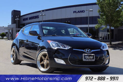 2017 Hyundai Veloster for sale at HILINE MOTORS in Plano TX