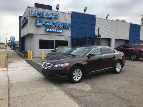 2010 Ford Taurus for sale at Legacy Motors in Detroit MI