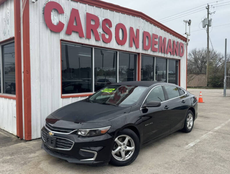 2018 Chevrolet Malibu for sale at Cars On Demand 2 in Pasadena TX