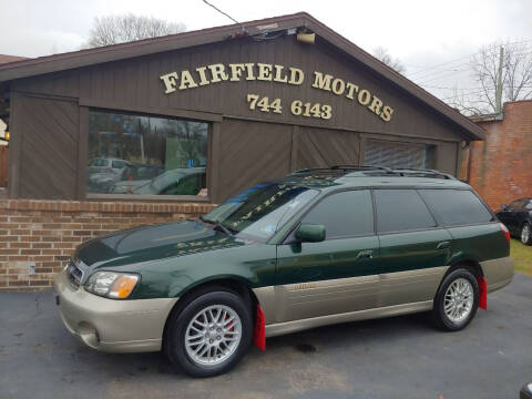 2001 Subaru Outback for sale at Fairfield Motors in Fort Wayne IN