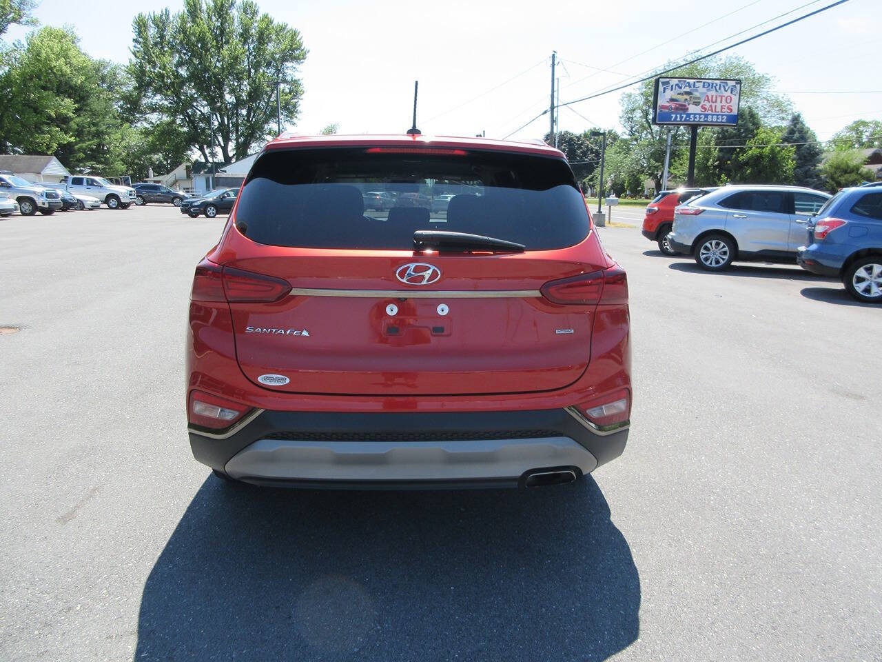 2019 Hyundai SANTA FE for sale at FINAL DRIVE AUTO SALES INC in Shippensburg, PA