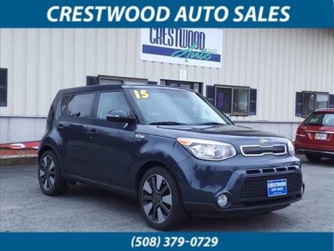 2015 Kia Soul for sale at Crestwood Auto Sales in Swansea MA