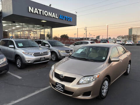 2010 Toyota Corolla for sale at National Autos Sales in Sacramento CA