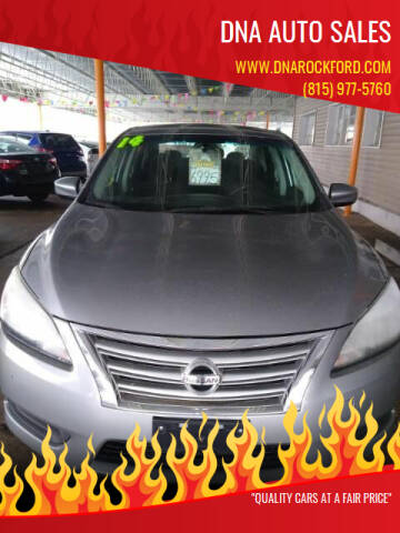2014 Nissan Sentra for sale at DNA Auto Sales in Rockford IL