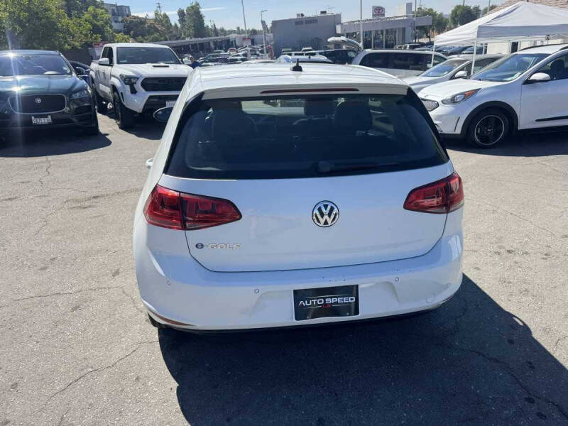 2015 Volkswagen e-Golf SEL Premium