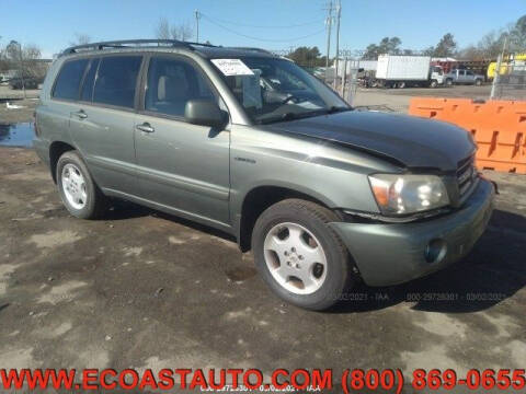 2004 Toyota Highlander for sale at East Coast Auto Source Inc. in Bedford VA