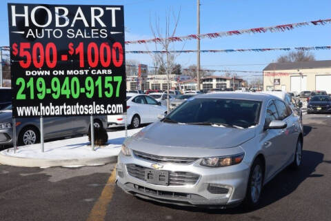 2018 Chevrolet Malibu for sale at Hobart Auto Sales in Hobart IN