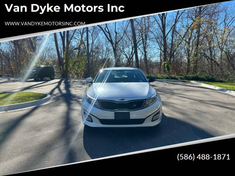 2014 Kia Optima for sale at Van Dyke Motors Inc in Utica MI