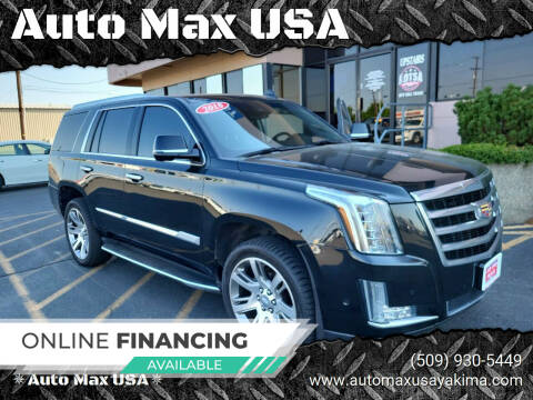 2018 Cadillac Escalade for sale at Auto Max USA in Yakima WA