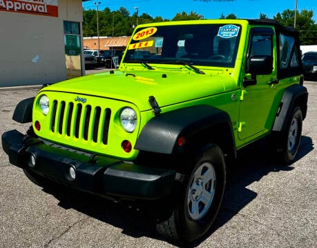 2013 Jeep Wrangler for sale at Campbell Auto Sales in Batavia OH