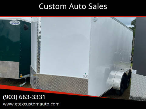 2025 Continental Cargo 7x14 Enclosed Trailer for sale at Custom Auto Sales - TRAILERS in Longview TX