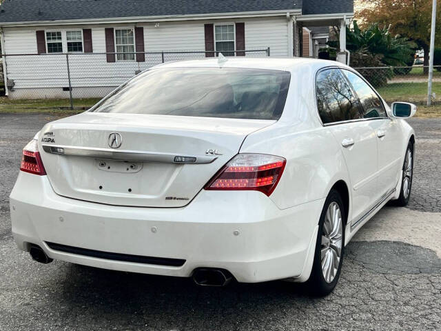 2011 Acura RL for sale at Hopedale Auto Sales in Burlington, NC