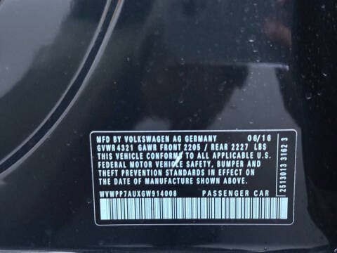 2016 Volkswagen e-Golf SEL Premium