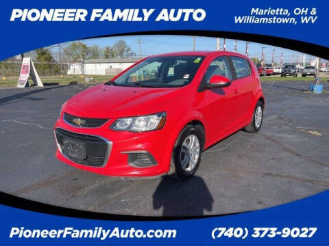 2020 Chevrolet Sonic for sale at Pioneer Family Preowned Autos of WILLIAMSTOWN in Williamstown WV