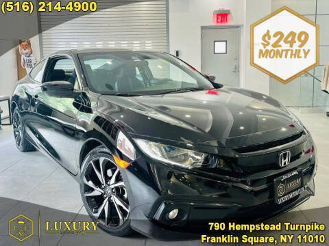 2020 Honda Civic for sale at LUXURY MOTOR CLUB in Franklin Square NY