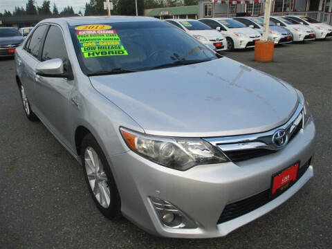 2012 Toyota Camry Hybrid for sale at GMA Of Everett in Everett WA