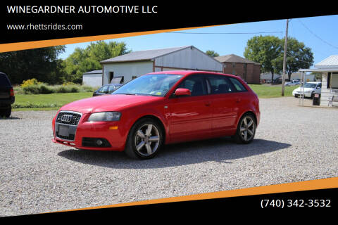 2008 Audi A3 for sale at WINEGARDNER AUTOMOTIVE LLC in New Lexington OH
