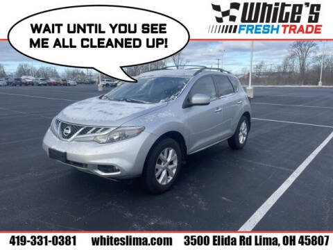 2012 Nissan Murano for sale at White's Honda Toyota of Lima in Lima OH