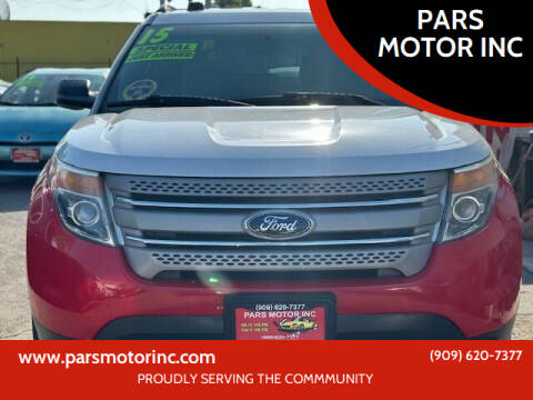 2015 Ford Explorer for sale at PARS MOTOR INC in Pomona CA
