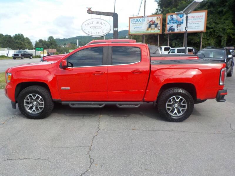 2016 GMC Canyon for sale at EAST MAIN AUTO SALES in Sylva NC