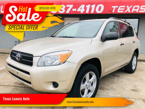 2007 Toyota RAV4 for sale at Texas Luxury Auto in Cedar Hill TX