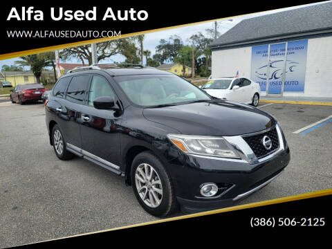 2015 Nissan Pathfinder for sale at Alfa Used Auto in Holly Hill FL