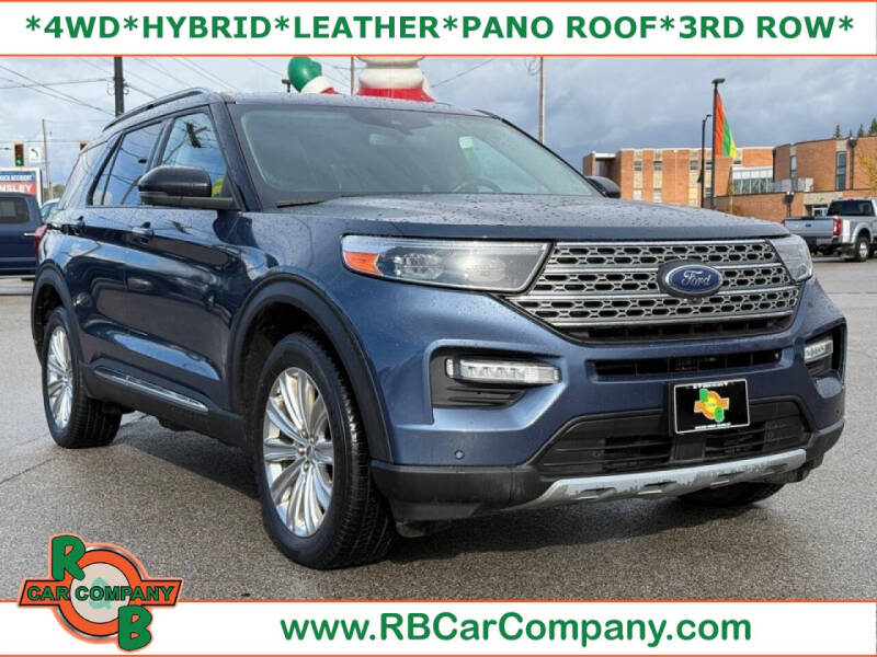 2020 Ford Explorer Hybrid for sale at R & B CAR CO in Fort Wayne IN