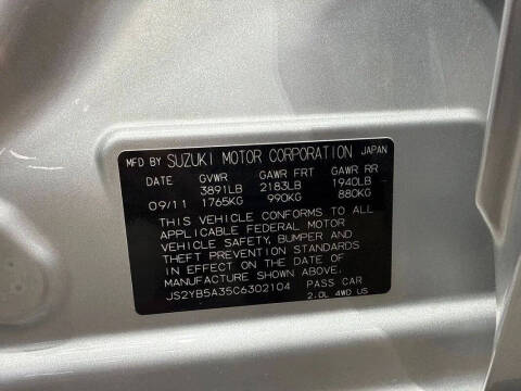 2012 Suzuki SX4 Crossover Premium